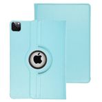 Apple iPad Pro 11 3. Nesil 2021 ile uyumlu Kılıf 360 Dönebilen Standlı Case A2377 A2459 A2301 A2460 Turkuaz