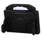 Apple iPad Pro 11 3. Nesil ile uyumlu Kılıf Tutmalı Standlı Silikon Case A2377 A2459 A2301 A2460 Siyah