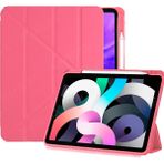 Apple iPad Pro 11 3. Nesil Kılıf Kalem Bölmeli Trifolding Case A2377 A2459 A2301 A2460 - iP Pro 11 3. Nesil - Karpuz Kırmızısı