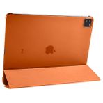 Apple iPad Pro 12.9 2022 M2 Uyumlu Zore Smart Cover Standlı 1-1 Kılıf (Turuncu)