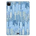 Apple iPad Pro 12.9" 4. Nesil ile Uyumlu Desenli Silikon Kılıf, Towers, Çok Renkli avonm-v-cvr458540