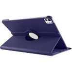 Apple iPad Pro 13 Inç 2024 M4 (A2925-A2926) Uyumlu Dönebilen Pu Deri Standlı Tablet Kılıfı - Lacivert - iPad Pro 13 inç 2024 (M4)