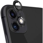 Apple iPhone 11 ile uyumlu Kolay Takılabilen Premium Safir Kamera Lens Koruyucu CL-12 Siyah