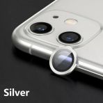 Apple iPhone 11 Mercek-Lens Kamera Koruyucu Gri