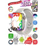 Apple iPhone 11 Pro Max Uyumlu Akıllı Saat Watch 9 Max+2024 45mm Kordon Hediyeli Amoled Ekran