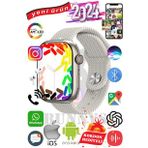 Apple iPhone 11 Pro Uyumlu Akıllı Saat Watch 9 Max+2024 45mm Kordon Hediyeli Amoled Ekran