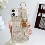 Apple iPhone 11 Uyumlu Kılıf Zebana Teddy Silikon Kılıf Bej