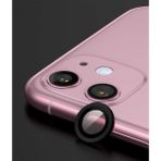 Apple iPhone 12 Kamera Lens Koruyucu Kırılmaz Cam Kaliteyi Bozmaz Temperli Berrak Koruma Cl-07 - Siyah