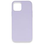Apple Iphone 12 Kılıf Nano Içi Kadife Silikon - Lila SE1723
