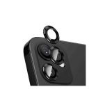 Apple İphone 12 Mini Safir Kamera Lens Koruyucu (Kolay Takma Aparatlı) Cl-12 Siyah
