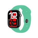 Apple iPhone 12 mini Uyumlu Su Yeşili Akıllı Saat Watch10 2025 Hediyeli AMOLED EKRAN