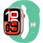 Apple iPhone 12 Pro Uyumlu Su Yeşili Akıllı Saat Watch10 2025 Hediyeli AMOLED EKRAN