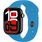 Apple iPhone 12 Uyumlu Açık Mavi Akıllı Saat Watch10 2025 Hediyeli AMOLED EKRAN