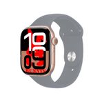 Apple iPhone 12 Uyumlu Gri Akıllı Saat Watch10 2025 Hediyeli AMOLED EKRAN