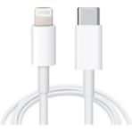 Apple Iphone 13 Için Orijinal Lightning Şarj Kablosu 1m - Beyaz - (Resmi Distribütör Garantili)