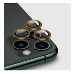 Apple iPhone 13 Mini 5.4'' Metal Çerçeveli Kamera Koruma Lensi Gold