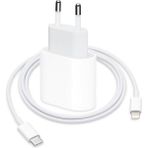 Apple iPhone 13 Mini Orijinal Şarj Aleti - Beyaz - (Resmi Distribütör Garantili)