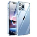 Apple İphone 13 Pro Kılıf Kamera Korumalı Şeffaf Silikon Kılıf Arka Kapak