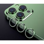 Apple iPhone 13 Pro Max Kamera Lens Koruyucu Kırılmaz Cam Kaliteyi Bozmaz Temperli Berrak Koruma Cl-07 - Açık Yeşil