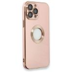 Apple İphone 13 Pro Max Kılıf Store Silikon - Pembe