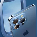 Apple iPhone 13 Pro Max Mercek-Lens Kamera Koruyucu Sierra Mavi