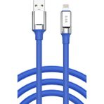 Apple Iphone 13 Pro Şarj Kablosu 3.4A Lightning - SC64L-MAVI