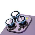 Apple iPhone 13 Pro Zore CL-12 Premium Safir Parmak İzi Bırakmayan Anti-Reflective Kamera Lens Koruyucu Sierra Mavi
