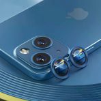 Apple iPhone 14 Mercek Lens Kamera Koruyucu MAVİ