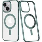 Apple iPhone 14 Plus Kılıf Element Magneticsafe Sert Kapak - Köknar Yeşili - Renkli