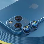 Apple iPhone 14 Plus Mercek Lens Kamera Koruyucu MAVİ