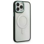 Apple İphone 14 Pro Kılıf Room Magneticsafe Silikon - Köknar Yeşili