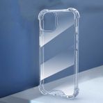 Apple iPhone 14 Pro Köşeli Şeffaf Anti Shock Silikon Kılıf - 77