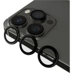 Apple İphone 14 Pro Max Lens Kamera Koruyucu Mercak Siyah