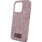 Apple Iphone 14 Pro Max Uyumlu Taşlı Kılıf Pembe