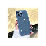 Apple iPhone 14 Pro Uyumlu Kılıf Işıltım Silikon Kılıf - Kamera Lens Korumalı Açık Mavi 3776-m2622