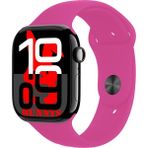 Apple iPhone 14 Uyumlu Pembe Akıllı Saat WATCH10 2025 Hediyeli Amoled Ekran - 46 mm