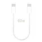 Apple İphone 15 15 Plus 15 Pro 15 Pro Max Kısa Şarj Kablosu 60W Type-C To Type-C Hızlı Şarj Data