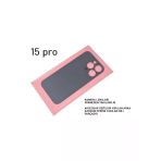 Apple İphone 15 Pro Arka Pil Batarya Kapağı (Cam)