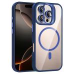 Apple İphone 15 Pro Max Kılıf Kamera Standlı Lens Koruyucu Hediyeli Zr-Etro
