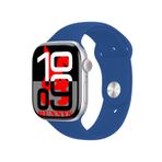 Apple iPhone 15 PRO MAX Uyumlu Mavi Akıllı Saat Watch10 2025 Hediyeli AMOLED EKRAN