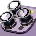 Apple iPhone 15 Pro Zore CL-12 Premium Safir Parmak İzi Bırakmayan Anti-Reflective Kamera Lens Koruyucu