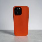 Apple iPhone 16 PRO MAX Magsafe Özellikli Dokuma Desenli Kılıf (TURUNCU)