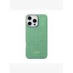 Apple iPhone 16 Pro Pitaka Classic Ultra Slim iPhone 16 Pro Max MagSafe Uyumlu Aramid Fiber Kılıf Forest Green