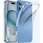 Apple ( Iphone 16 ) Uyumlu Kılıf Transparent Soft Şeffaf Lenz Korumali
