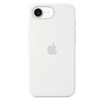 Apple iPhone 16e için Silikon Kılıf – Beyaz