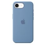 Apple iPhone 16e için Silikon Kılıf – Buz Mavisi