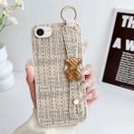 Apple iPhone 16E Uyumlu Kılıf Zebana Teddy Silikon Kılıf Bej