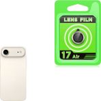 Apple iPhone 17 Air Uyumlu Premium Darbelere Dayanıklı Kamera Lens Koruyucu - Gold - Apple iPhone 17 AİR