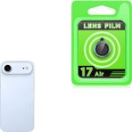 Apple iPhone 17 Air Uyumlu Premium Darbelere Dayanıklı Kamera Lens Koruyucu - Mavi - Apple iPhone 17 AİR