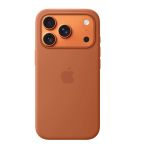 Apple iPhone 17 Pro MagSafe Silikon Terra Cotta Kılıf